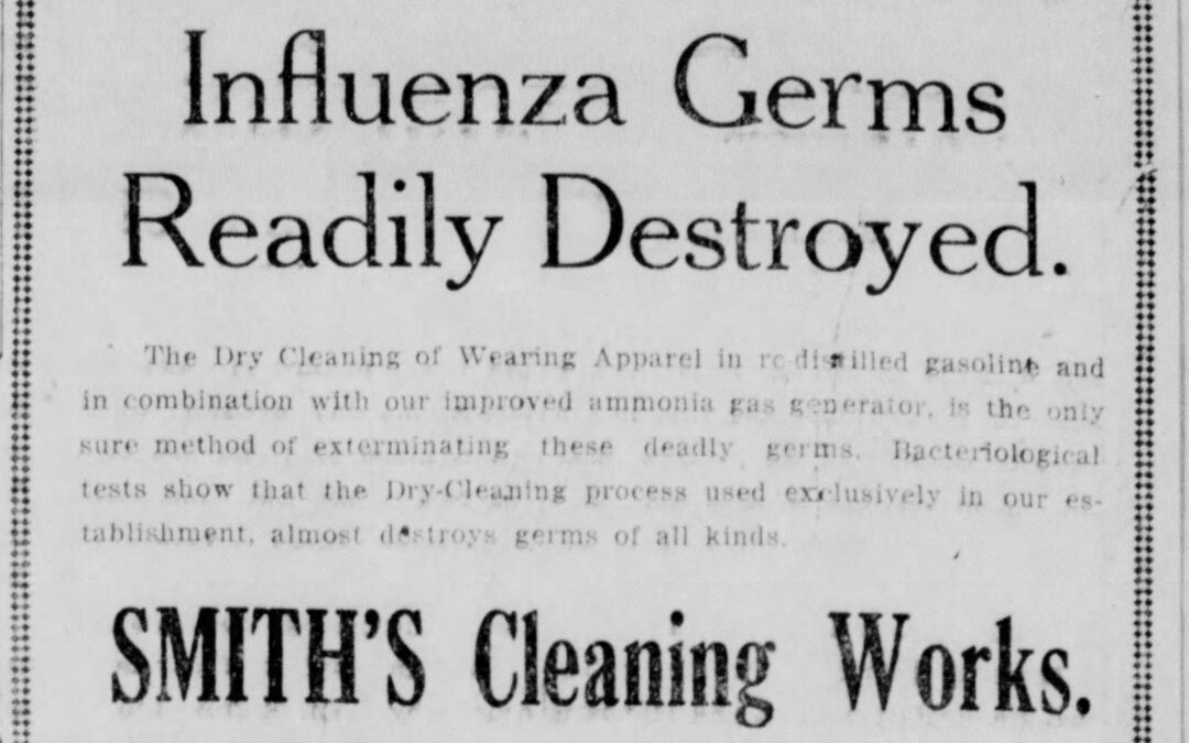 How we dealt with pandemic of 1918 — Part 1