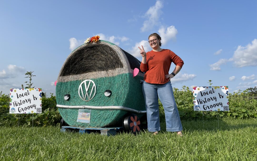Local History is GROOVY! Hay Bale Competition Contest Entry