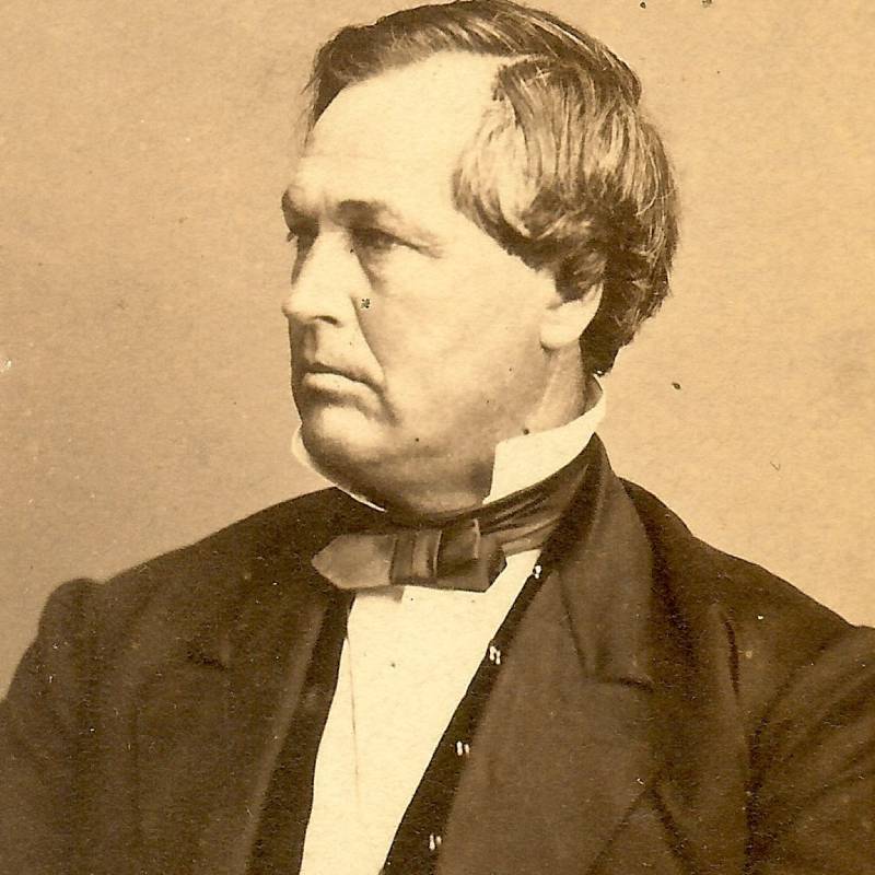 Vintage portrait of a man in suit