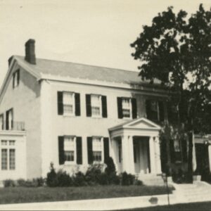 Vintage two-story home with columns