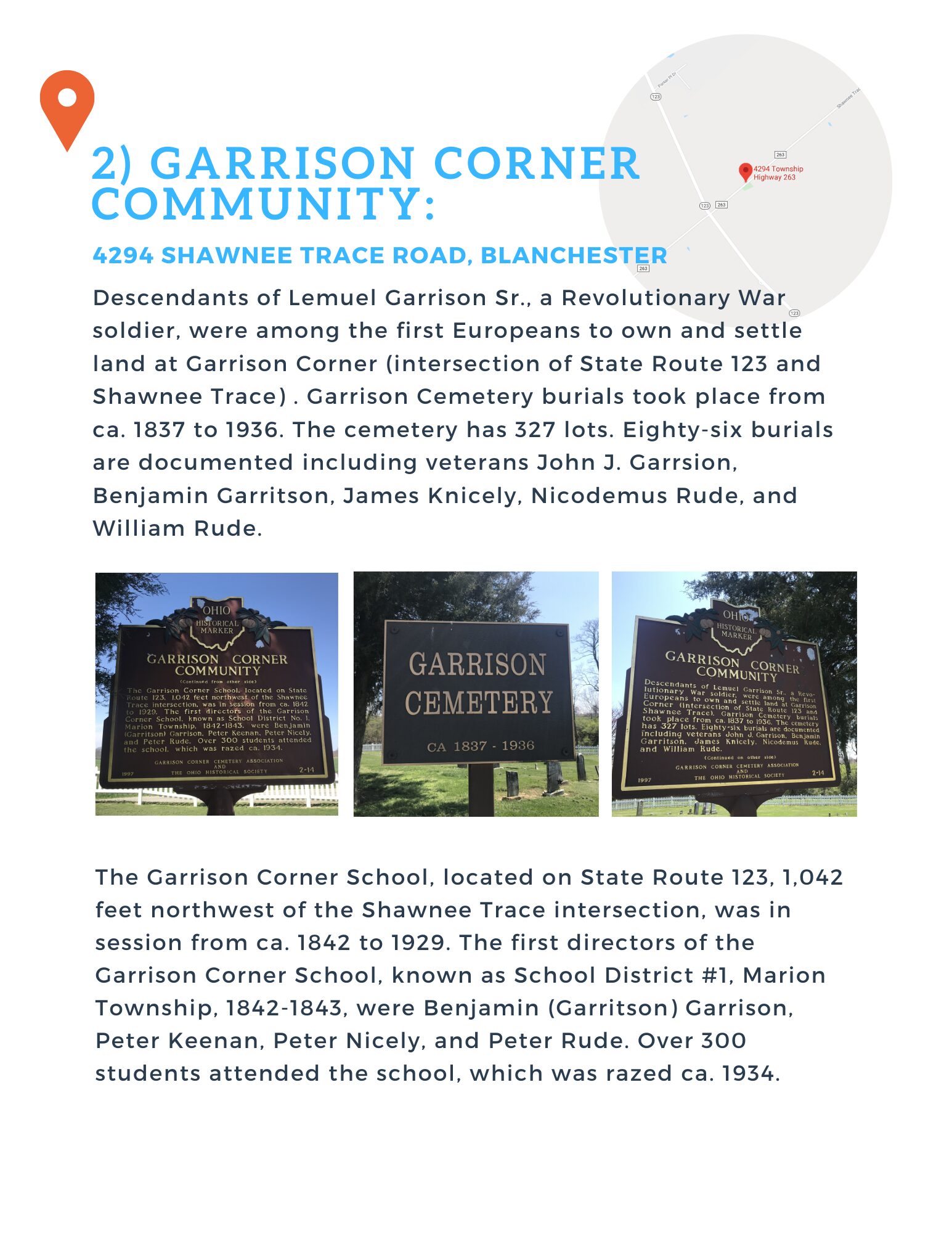 Historic Garrison Corner Community in Delaware, known for its early settlements and landmarks.